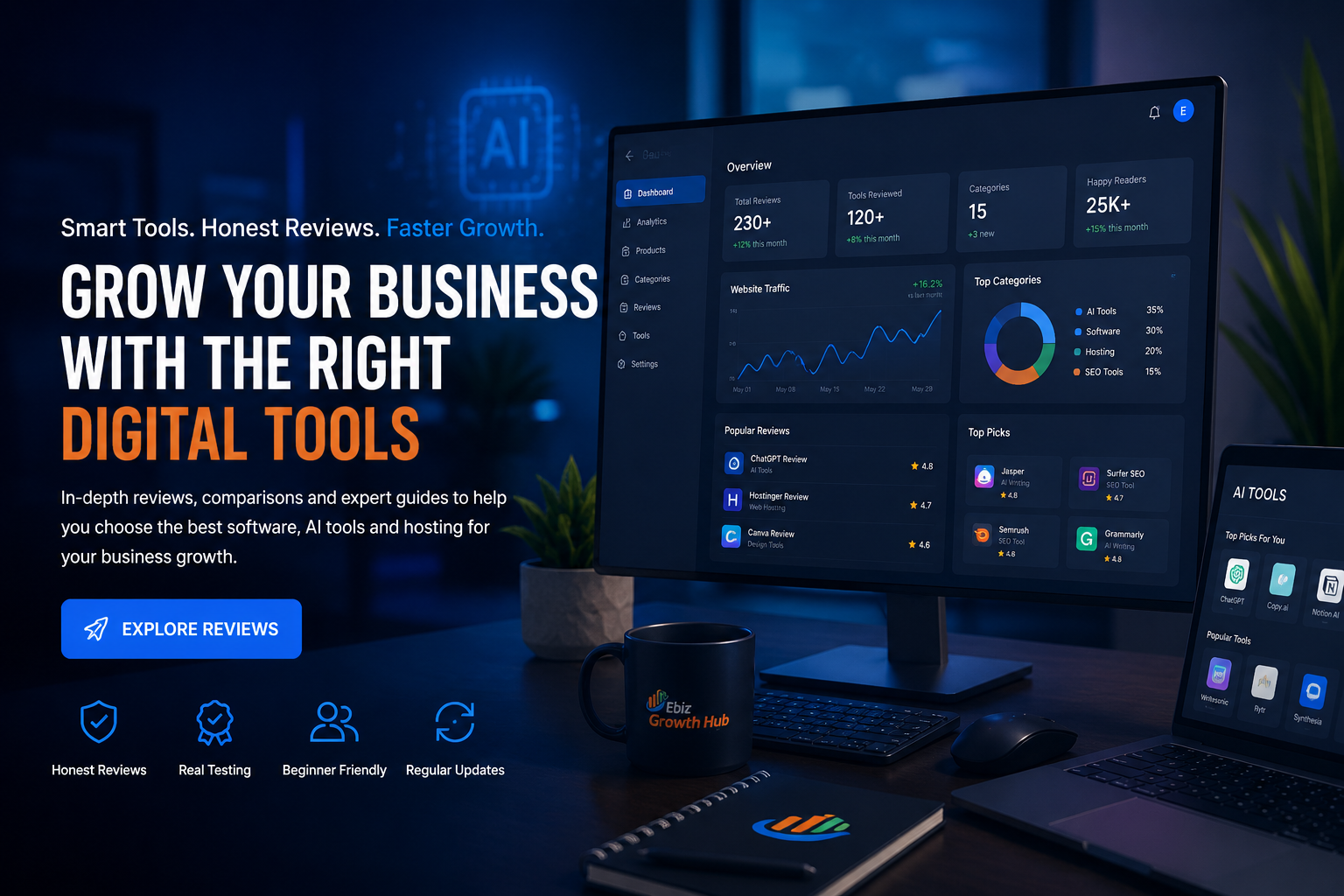 AI Tools and Software Reviews